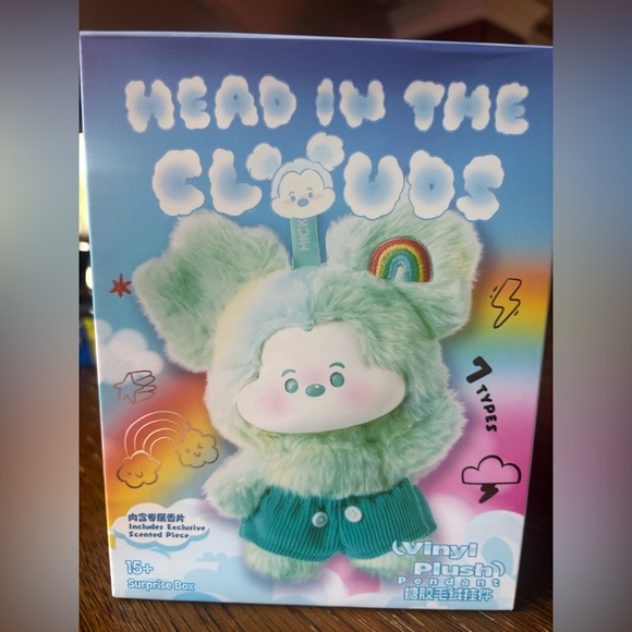 Miniso Other - **BRAND NEW** HEAD IN THE CLOUDS Mickey Mouse Vinyl Plush SINGLE Blind Box